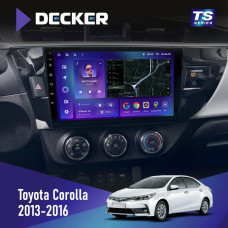 Штатная магнитола Toyota Corolla 2013-2016 Decker TS10002 TS 4x32, DSP, 4G