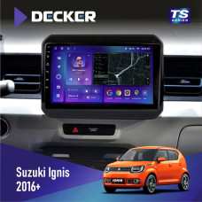 Штатная магнитола Suzuki Ignis 2016+ Decker TS9002 TS 4x32, DSP, 4G