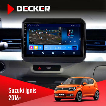 Штатна магнітола Suzuki Ignis 2016+ Decker D9-008 8x128 DSP 4G