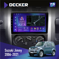 Штатна магнітола Suzuki Jimny 2006-2021 Decker TS9002 TS 4x32, DSP, 4G