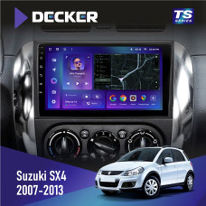 Штатная магнитола Suzuki SX4 2007-2013 Decker TS9002 TS 4x32, DSP, 4G