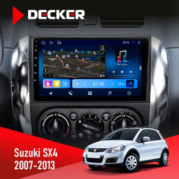 Штатна магнітола Suzuki SX4 2007-2013 Decker D9-008 8x128 DSP 4G