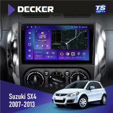 Штатная магнитола Suzuki SX4 2007-2013 Decker TS9004 TS 6x128, DSP 4G, 2k