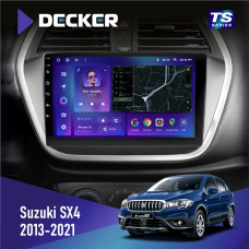 Штатная магнитола Suzuki SX4 2013-2021 Decker TS9002 TS 4x32, DSP, 4G