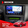 Штатная магнитола Toyota Prius 2009-2016 Black Decker D9-006 4x64, 4G