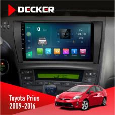 Штатна магнітола Toyota Prius 2009-2016 Black Decker D9003 6x128, DSP, 4G, 2k