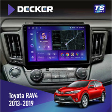 Штатная магнитола Toyota RAV4 2013-2019 Decker TS10004 TS 6x128, DSP 4G, 2k