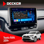 Штатная магнитола Toyota RAV4 2019+ Decker D10-008 8x128 DSP 4G