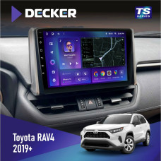 Штатная магнитола Toyota RAV4 2019+ Decker TS10002 TS 4x32, DSP, 4G