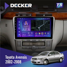 Штатная магнитола Toyota Avensis 2002-2008 Decker TS9002 TS 4x32, DSP, 4G