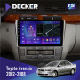 Штатная магнитола Toyota Avensis 2002-2008 Decker TS9002 TS 4x32, DSP, 4G