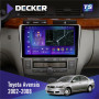 Штатная магнитола Toyota Avensis 2002-2008 Decker TS9003 TS 4x64, DSP 4G, 2k