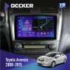 Штатная магнитола Toyota Avensis 2008-2015 Decker TS9003 TS 4x64, DSP 4G, 2k