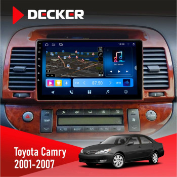 Штатна магнітола Toyota Camry 30 2001-2007 Decker D9-008 8x128 DSP 4G