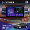 Штатная магнитола Toyota Camry 30 2001-2007 Wood Decker TS9003 TS 4x64, DSP 4G, 2k