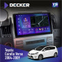 Штатная магнитола Toyota Corolla Verso 2004-2009 Decker TS9004 TS 6x128, DSP 4G, 2k