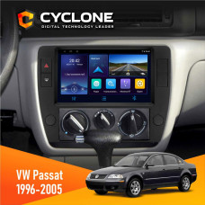 Штатная магнитола Volkswagen Passat 1996-2005 Cyclone C9006 4x64, DSP, DVR