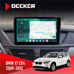 Штатная магнитола BMW X1 E84 2009-2012 Decker D10004 6x128, DSP, 360, 2k