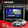 Штатная магнитола Audi A4 2000-2009 Decker D9005 4x64, DSP, 360, 4G, 2k