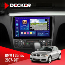 Штатная магнитола BMW 1 Series 2007-2011 Сlimate Decker D9005 4x64, DSP, 360, 4G, 2k