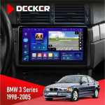 Штатна магнітола BMW 3 Series (E46) 1998-2005 Радіо модуль Decker D9005 4x64, DSP, 360, 4G, 2k