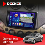 Штатна магнітола Chevrolet Aveo 2007-2011 Decker D9005 4x64, DSP, 360, 4G, 2k
