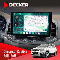 Штатная магнитола Chevrolet Captiva 2011-2015 Decker D10004 6x128, DSP, 360, 2k