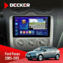 Штатная магнитола Ford Focus 2 2005-2011 Decker D9005 4x64, DSP, 360, 4G, 2k