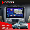 Штатная магнитола Ford Focus 2 2005-2011 Сlimate Decker D9005 4x64, DSP, 360, 4G, 2k