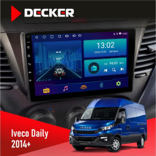 Штатная магнитола Iveco Daily 2014+ Decker D9001 4x64, DSP