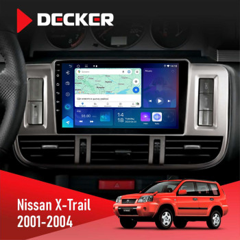 Штатна магнітола Nissan X-Trail 2001-2004 Decker D9-007 4x64 DSP 360 4G