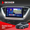 Штатная магнитола Hyundai Accent 2017+ Decker D9005 4x64, DSP, 360, 4G, 2k