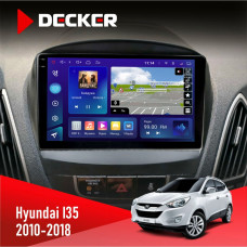 Штатная магнитола Hyundai ix35 2010-2018 Decker D9005 4x64, DSP, 360, 4G, 2k