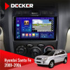 Штатная магнитола Hyundai Santa Fe 2000-2006 Decker D9005 4x64, DSP, 360, 4G, 2k