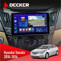 Штатная магнитола Hyundai Sonata (YF) 2010-2014 CAN Decker D9005 4x64, DSP, 360, 4G, 2k