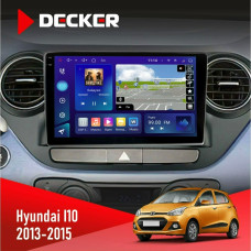 Штатная магнитола Hyundai I10 2013-2015 Decker D9005 4x64, DSP, 360, 4G, 2k