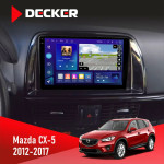 Штатная магнитола Mazda CX-5 2012-2017 Decker D9005 4x64, DSP, 360, 4G, 2k