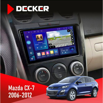 Штатна магнітола Mazda CX-7 2006-2012 Decker D9005 4x64, DSP, 360, 4G, 2k