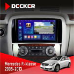 Штатная магнитола Mercedes-Benz R-klasse (W251) 2005-2013 Decker D9005 4x64, DSP, 360, 4G, 2k