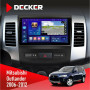 Штатная магнитола Mitsubishi Outlander XL 2006-2012 AMP Decker D9005 4x64, DSP, 360, 4G, 2k
