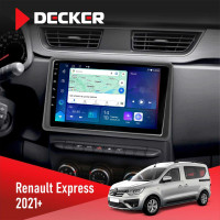 Штатная магнитола Renault Express 2021+ Decker D9-007 4x64 DSP 360 4G