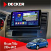 Штатная магнитола Nissan Tiida 2004-2012 Decker D9005 4x64, DSP, 360, 4G, 2k