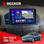 Штатная магнитола Opel Insignia 2008-2013 Decker D9005 4x64, DSP, 360, 4G, 2k