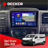 Штатная магнитола Opel Vivaro 2014-2019 Decker D9005 4x64, DSP, 360, 4G, 2k