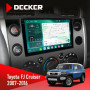 Штатная магнитола Toyota FJ Cruiser 2007-2016 Decker D9004 6x128, DSP 360, 2k