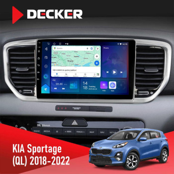 Штатна магнітола Kia Sportage 4 2018-2020 Decker D9-007 4x64 DSP 360 4G