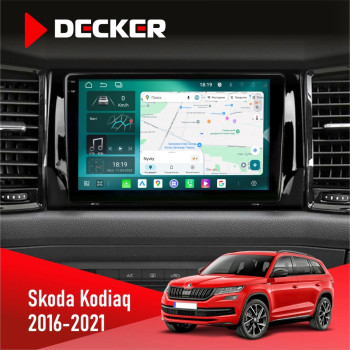  Штатна магнітола Skoda Kodiaq 2016-2021 Decker D10004 6x128, DSP, 360, 2k