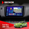 Штатная магнитола Seat Ibiza 2008-2015 Decker D9005 4x64, DSP, 360, 4G, 2k