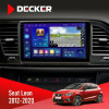 Штатная магнитола Seat Leon 2012-2020 Decker D9005 4x64, DSP, 360, 4G, 2k