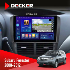 Штатная магнитола Subaru Forester 2008-2012 Decker D9005 4x64, DSP, 360, 4G, 2k